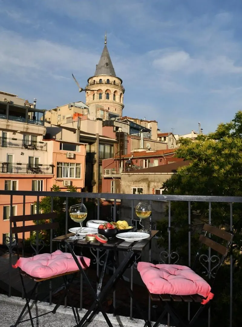 Galata Tower Is Almost In Your Bedroom And In The Balconies Rooftop Terrace With Golden Horn View Κωνσταντινούπολη 0*,  Τουρκία