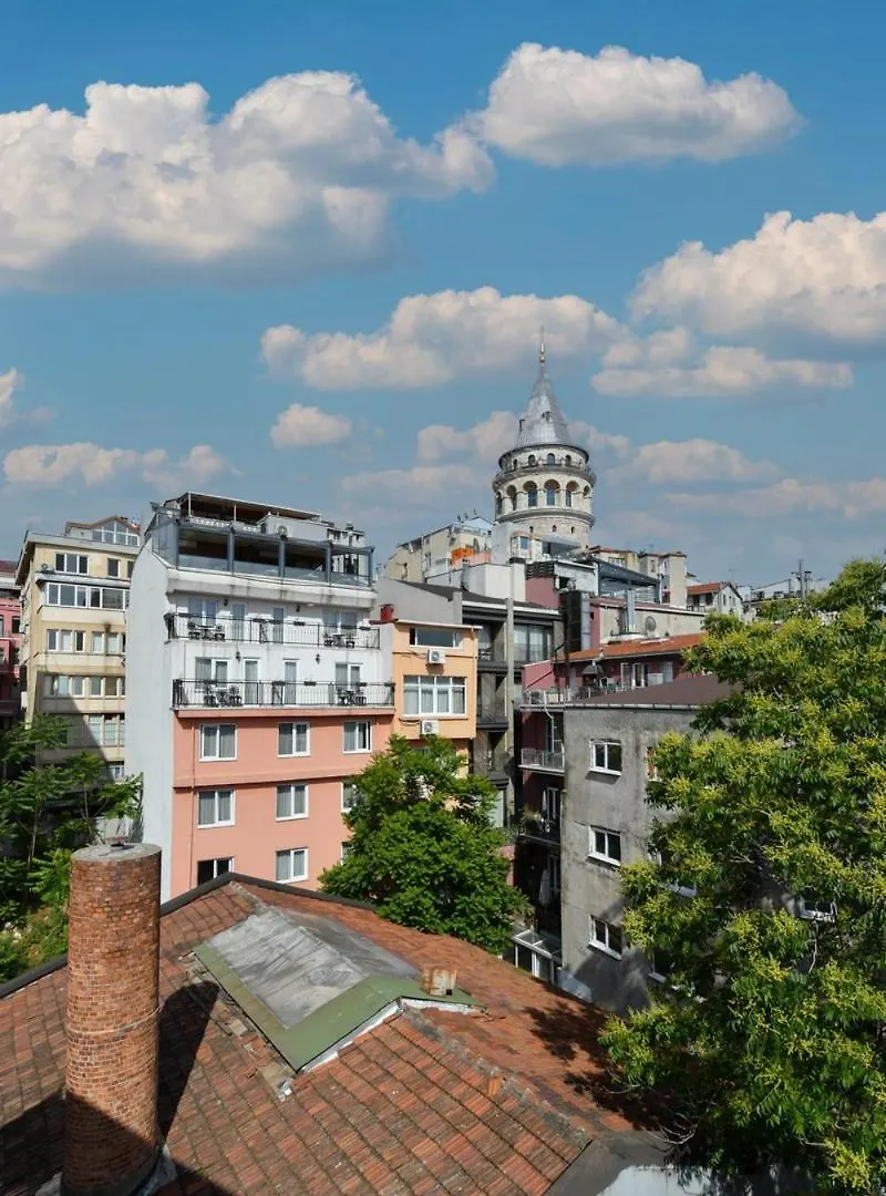 Galata Tower Is Almost In Your Bedroom And In The Balconies Rooftop Terrace With Golden Horn View Κωνσταντινούπολη Διαμέρισμα